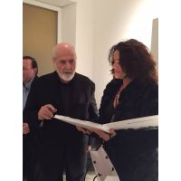 Pistoletto e Simona Cresci